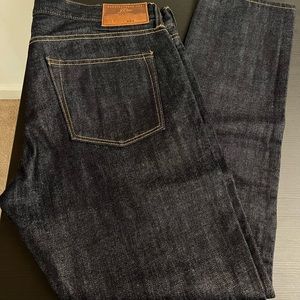 J Crew 484 Denim Jeans 34W x 30L Mens Kaihara